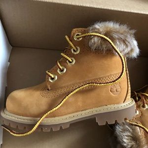 Toddler Timberland With Fur